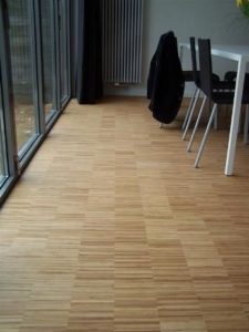 parquet in bamboo